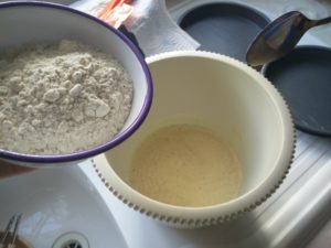 Before Adding the Flour