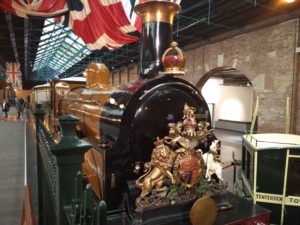 The Royal Train steam engine