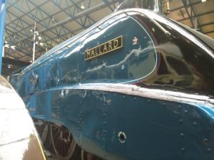 The Mallard steam train