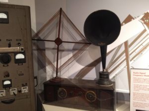 An early radio receiver