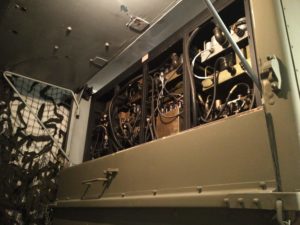 The valves and other cables required by the radar machine